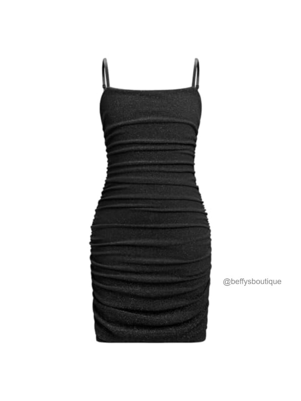 Sparkly Bodycon Homecoming Dress for Teens Sleeveless Knee-Length